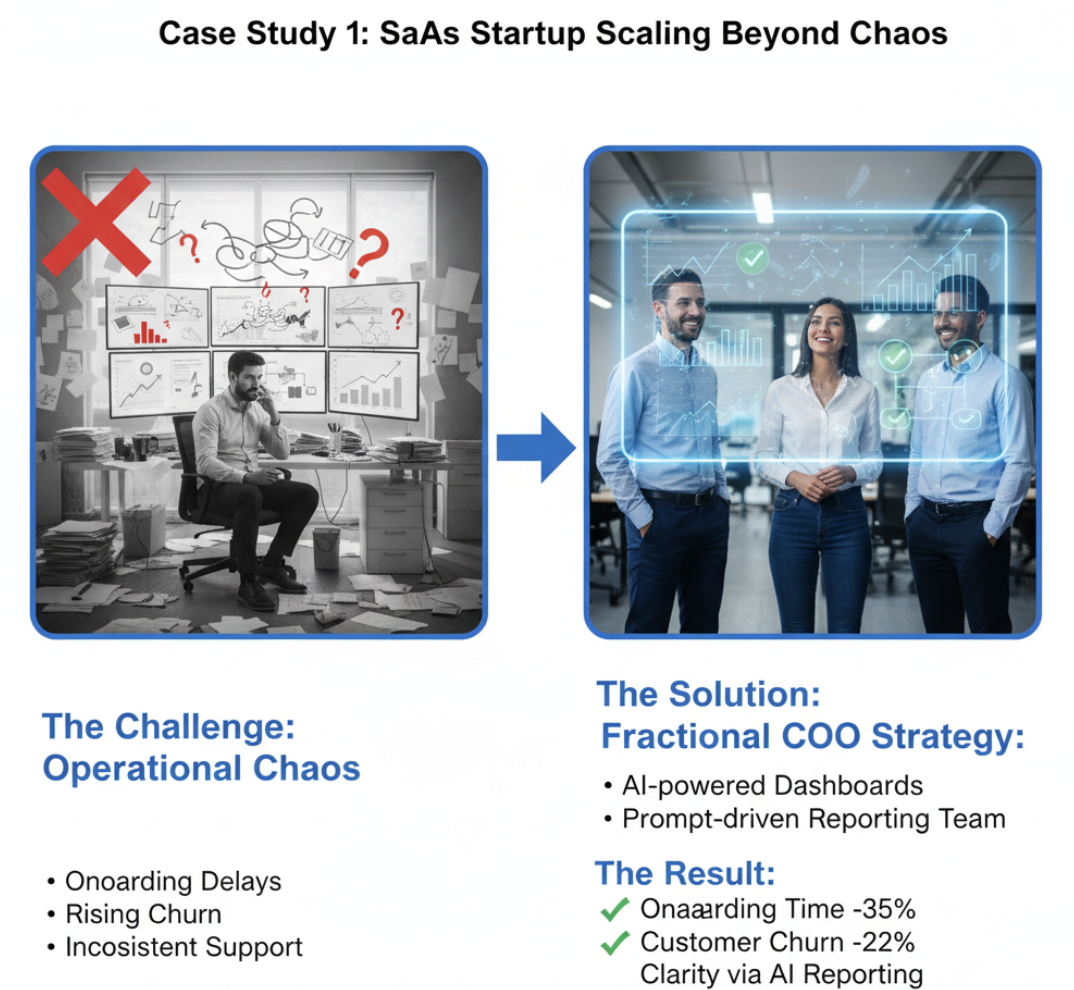Case Study 1 SaaS Startup Scaling Beyond Chaos
