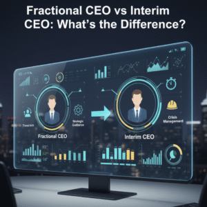 Fractional CEO vs Interim CEO: What’s the Difference?