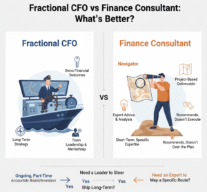 Fractional CFO vs Finance Consultant: What’s Better?