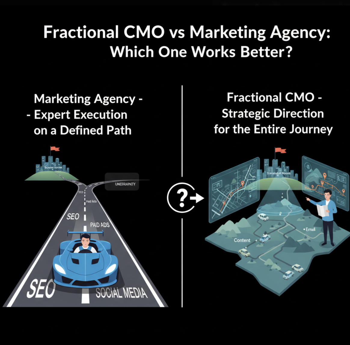 Fractional CMO vs. Marketing Agency Which one works Better?