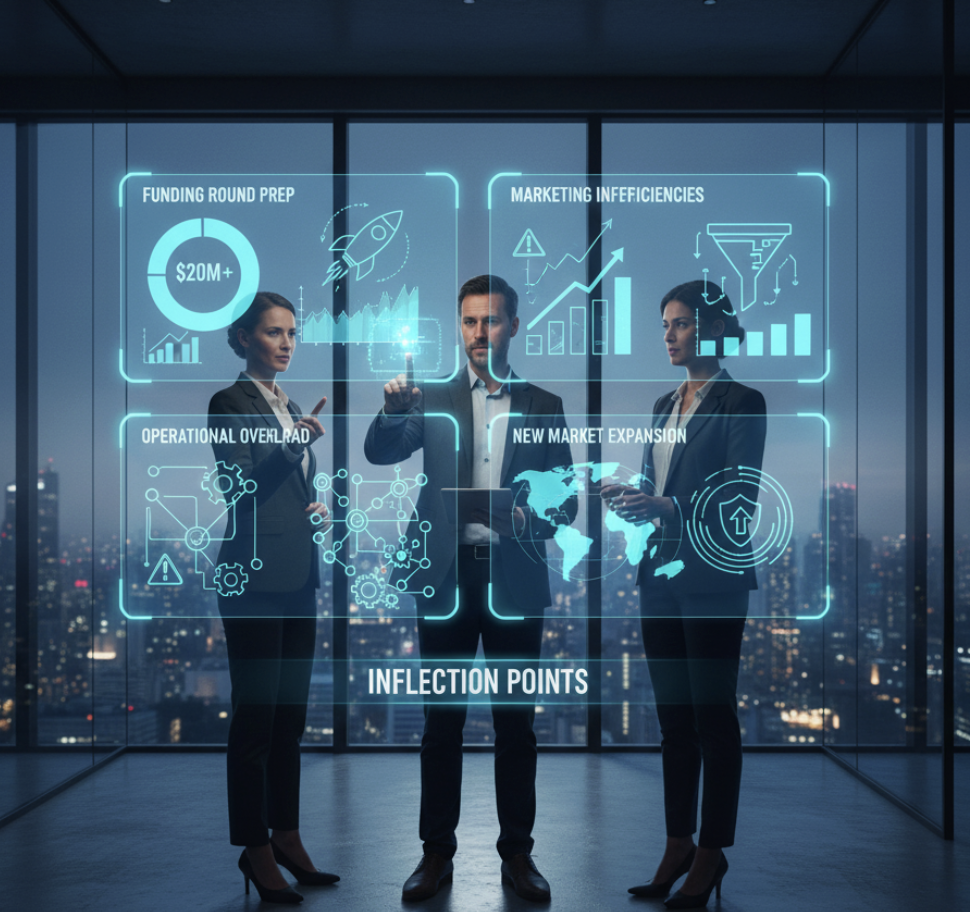 Fractional executives are especially effective during inflection points