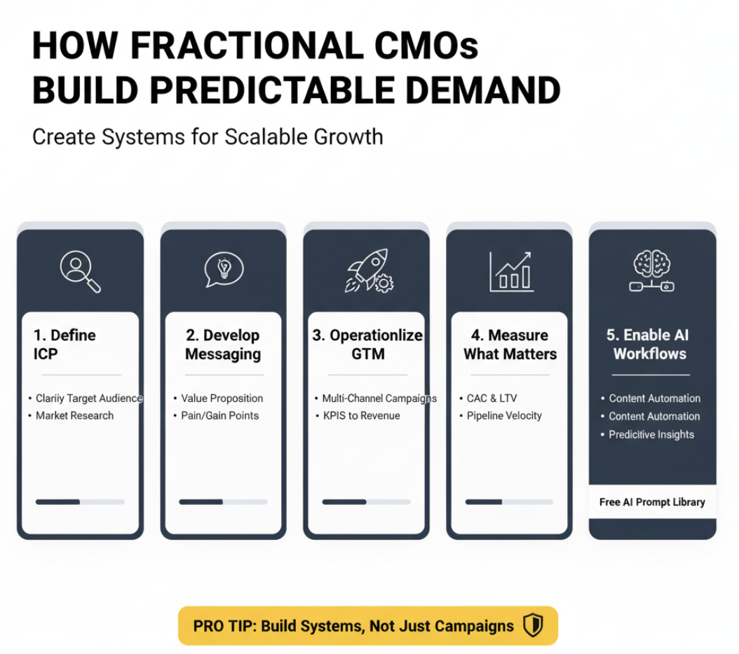 How Fractional CMOs Build Predictable Demand