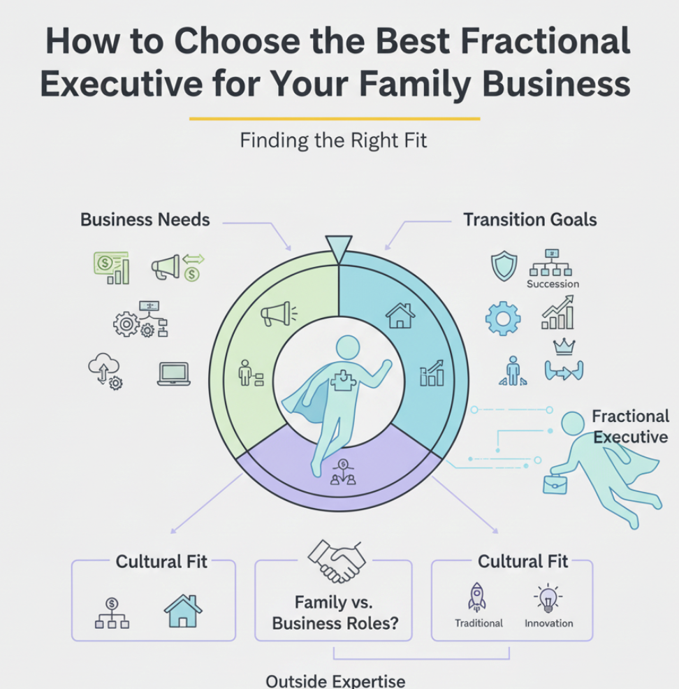 How to Choose the Best Fractional Executive for Your Family Business