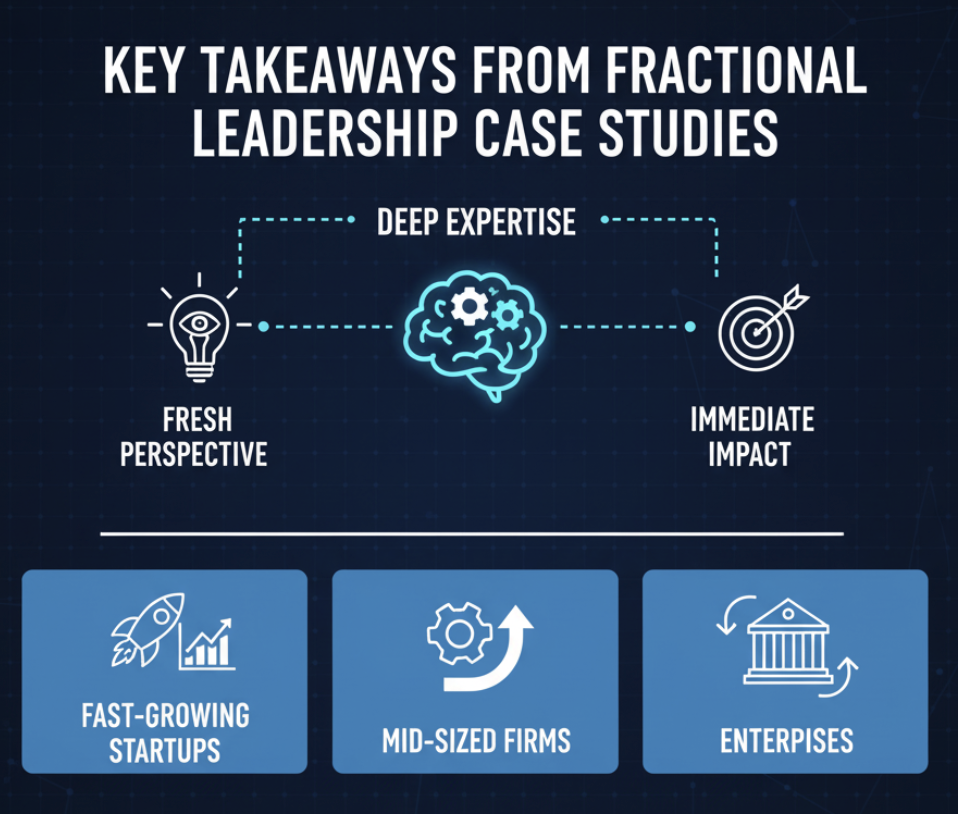Key Takeaways from Fractional Leadership Case Studies
