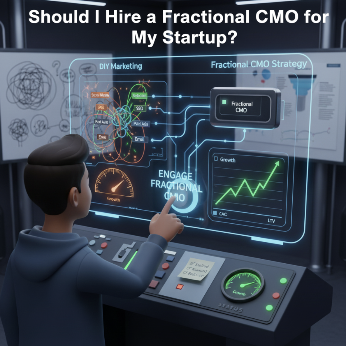 Should I Hire a Fractional CMO for My Startup?