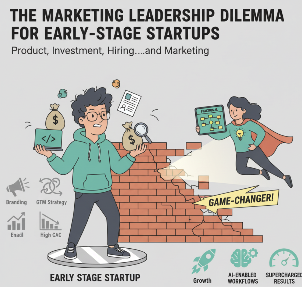 The Marketing Leadership Dilemma for Early-Stage Startups
