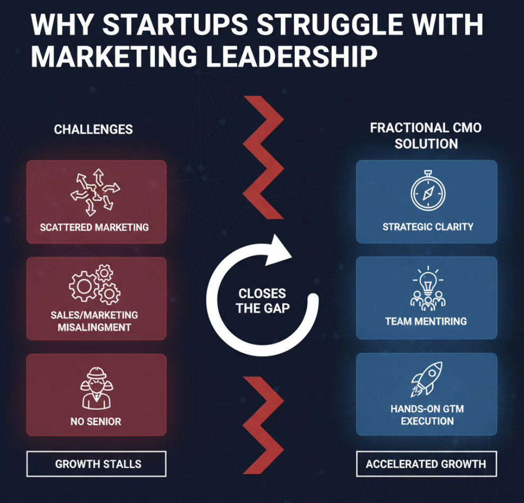 Why Startups and Growth Companies Struggle With Marketing Leadership