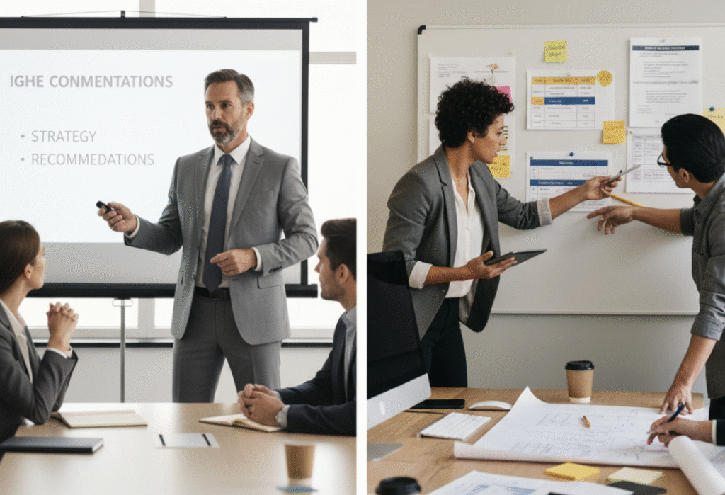 Businesses often face critical decisions about filling leadership gaps