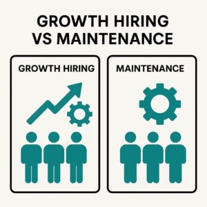 Hiring for Growth vs Hiring for Maintenance Roles