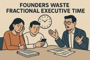 Top 6 Ways Founders Waste Fractional Executive Time